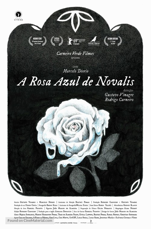 A Rosa Azul de Novalis - Brazilian Movie Poster