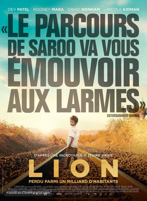 Lion - French Movie Poster