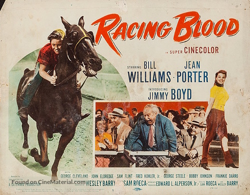 Racing Blood - Movie Poster