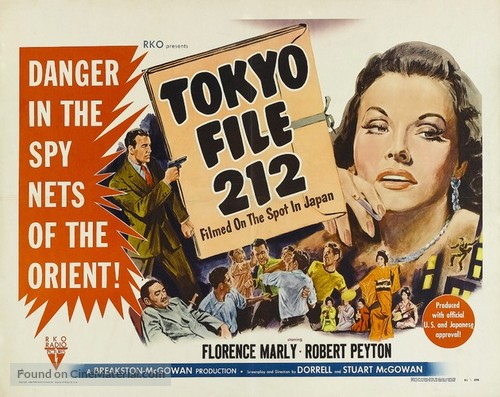 Tokyo File 212 - Movie Poster