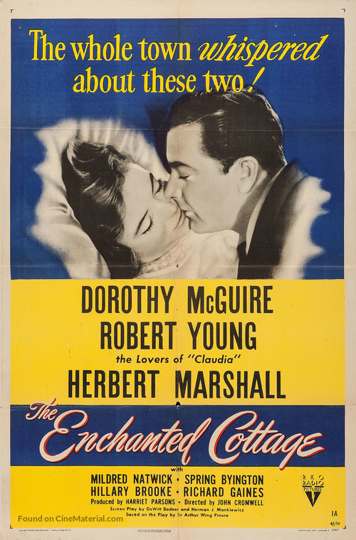 The Enchanted Cottage - Movie Poster
