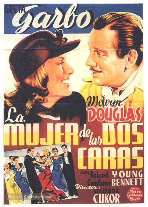 Two-Faced Woman - Spanish Movie Poster
