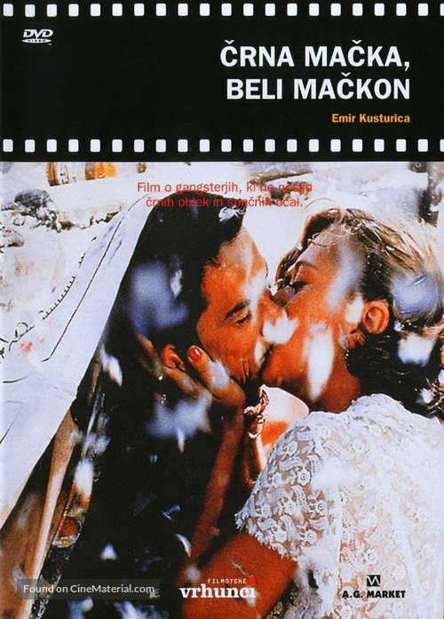 Crna macka, beli macor - Slovenian DVD movie cover