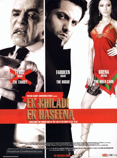 Ek Khiladi Ek Haseena - Indian poster