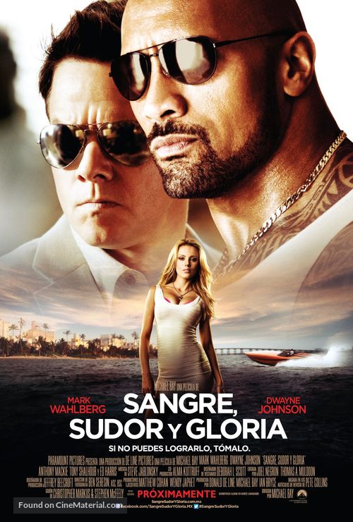 Pain &amp; Gain - Mexican Movie Poster