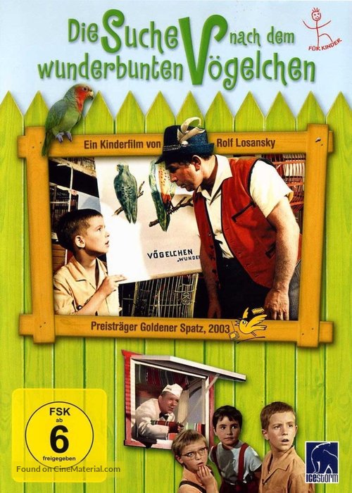 Die Suche nach dem wunderbunten V&ouml;gelchen - German Movie Cover