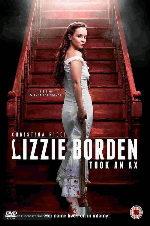 Lizzie Borden Took an Ax - British DVD movie cover