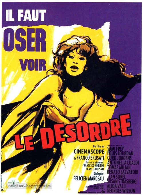 Il disordine - French Movie Poster