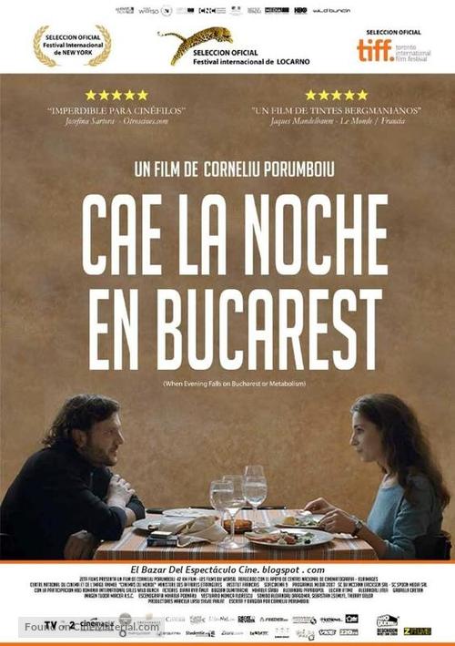 C&acirc;nd se lasa seara peste Bucuresti sau metabolism - Argentinian poster