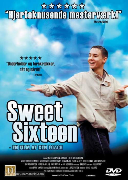 Sweet Sixteen - Danish DVD movie cover