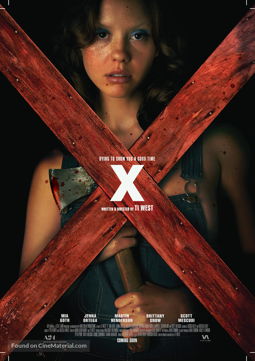 X - Canadian Movie Poster