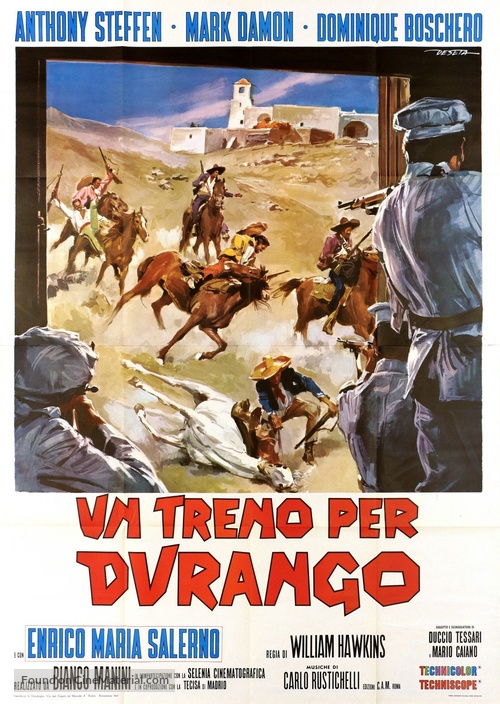 Un treno per Durango - Italian Movie Poster