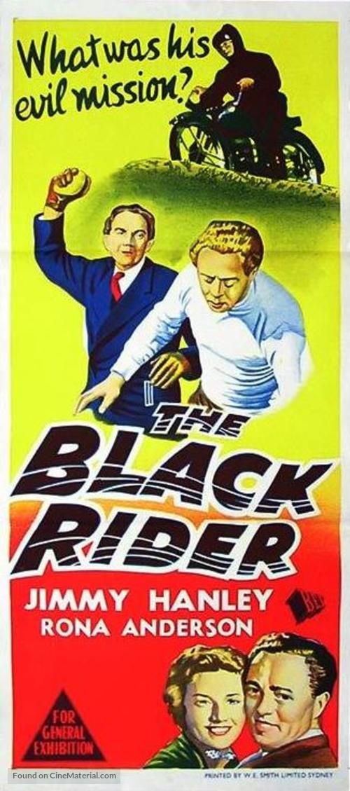 The Black Rider - Australian Movie Poster