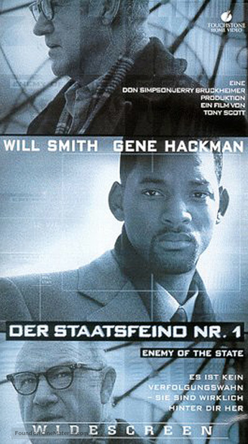 Enemy Of The State - German Movie Cover