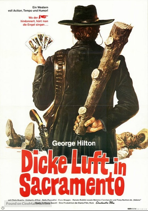 Di Tresette ce n&#039;&egrave; uno, tutti gli altri son nessuno - German Movie Poster