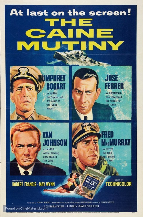 The Caine Mutiny - Movie Poster