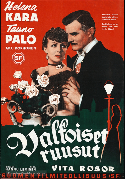 Valkoiset ruusut - Finnish Movie Poster