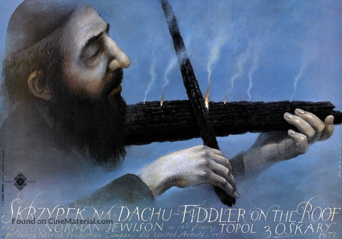 Fiddler on the Roof - Polish Movie Poster