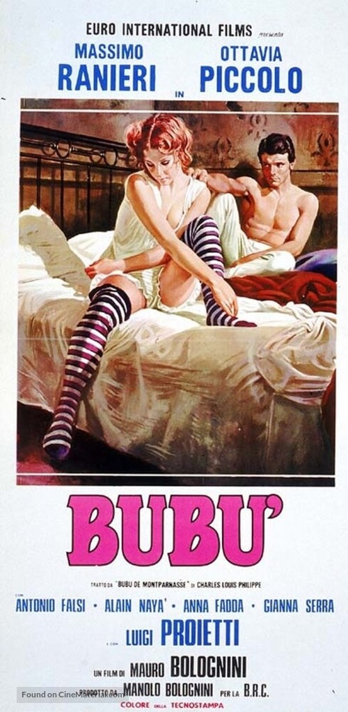 Bub&ugrave; - Italian Movie Poster