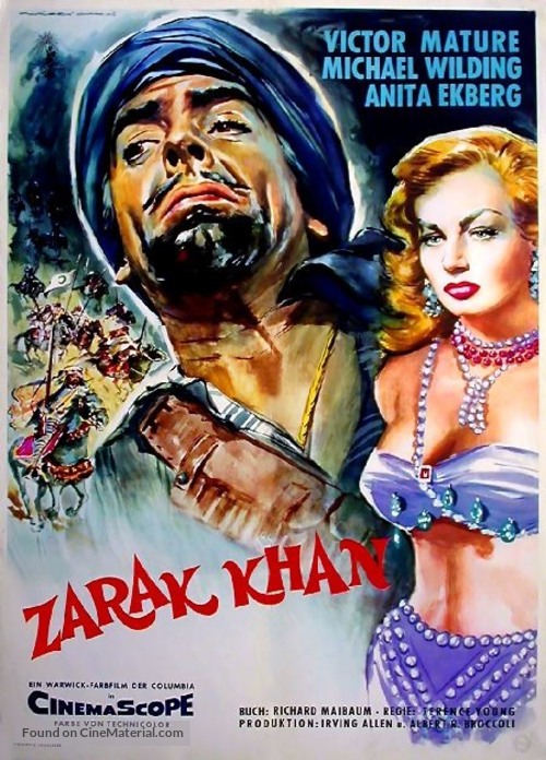 Zarak - German Movie Poster