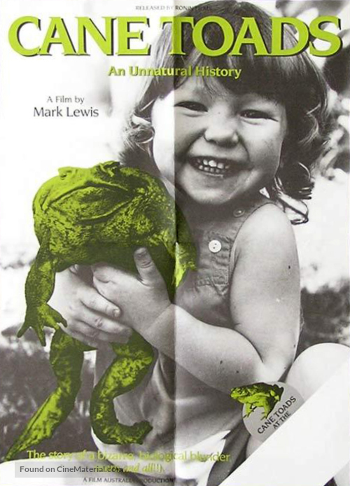 Cane Toads: An Unnatural History - Australian Movie Poster