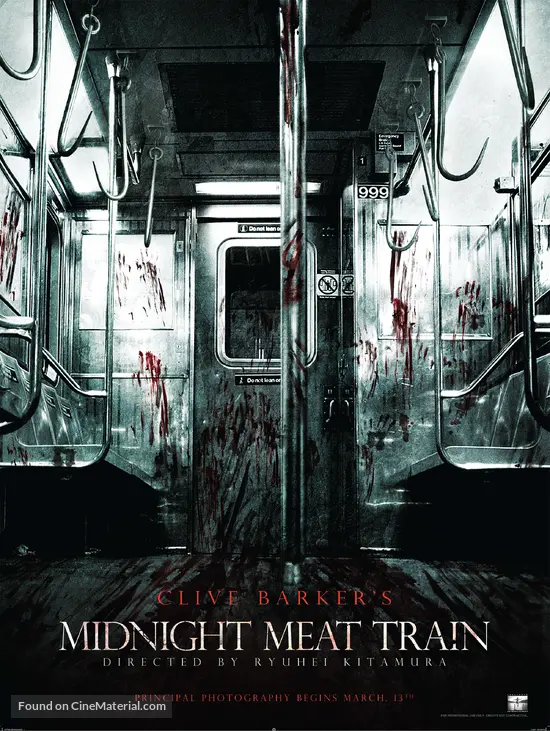 The Midnight Meat Train (2008) movie poster The Midnight Meat Train (2008) movie poster