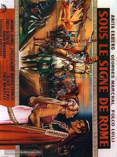 Nel segno di Roma - French Movie Poster