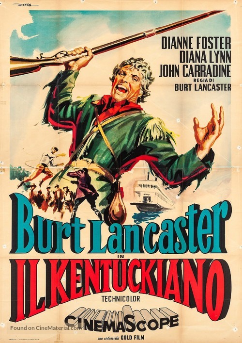 The Kentuckian - Italian Movie Poster