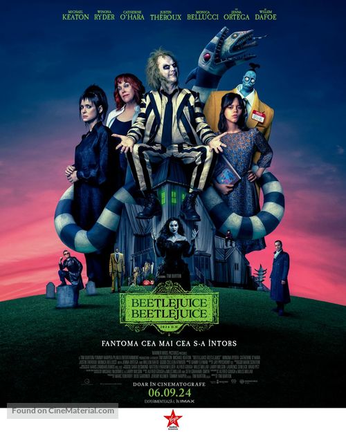 Beetlejuice Beetlejuice - Romanian Movie Poster