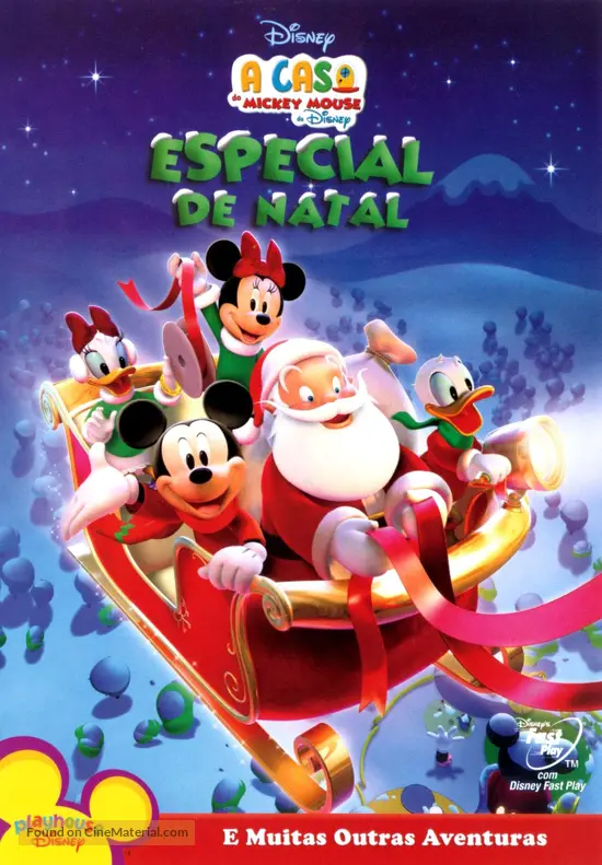 Mickey Saves Santa and Other Mouseketales (2006) Brazilian dvd m
