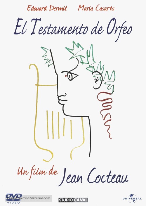 Testament D Orphee Ou Ne Me Demandez Pas Pourquoi Le 1960 Spanish Dvd Movie Cover