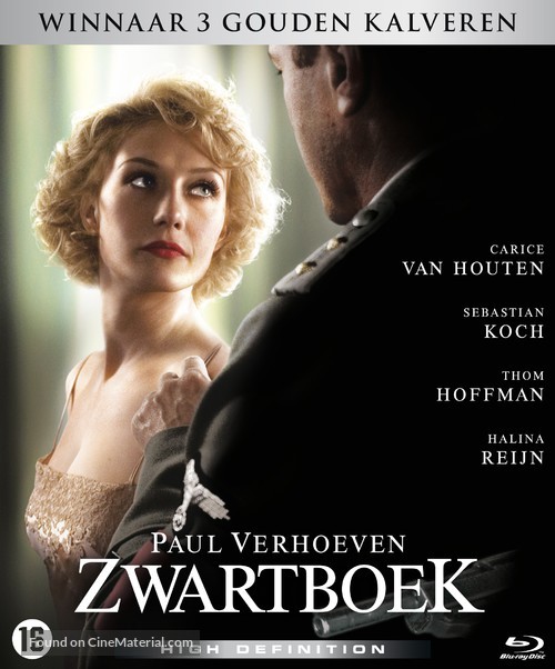 Zwartboek - Dutch Blu-Ray movie cover
