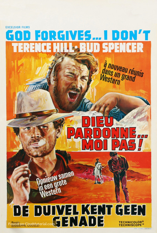 Dio perdona... Io no! - Belgian Movie Poster