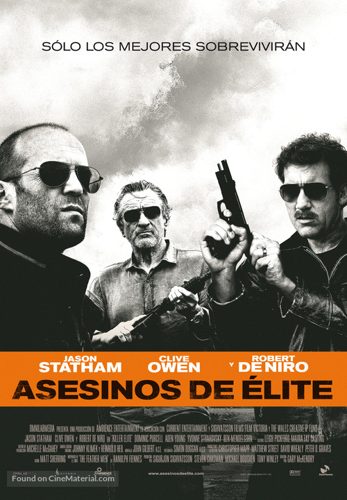 Killer Elite - Spanish Movie Poster