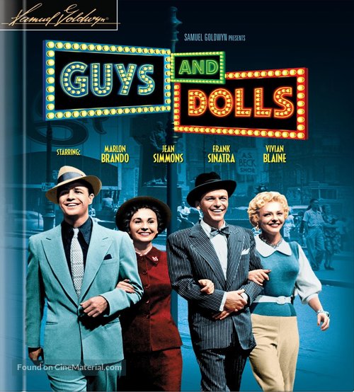 Guys and Dolls - Blu-Ray movie cover