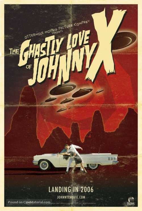 The Ghastly Love of Johnny X - Movie Poster