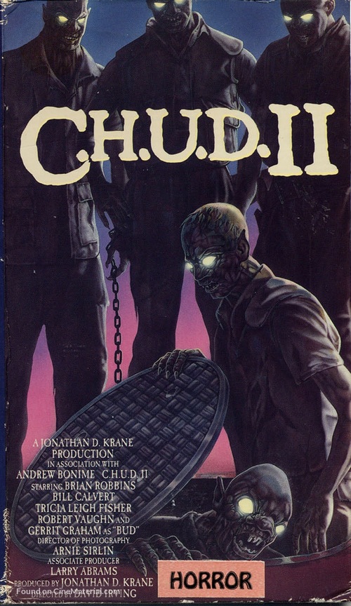 C.H.U.D. II - Bud the Chud - VHS movie cover