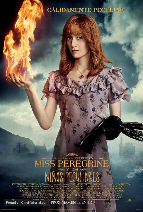 Miss Peregrine&#039;s Home for Peculiar Children - Mexican Movie Poster