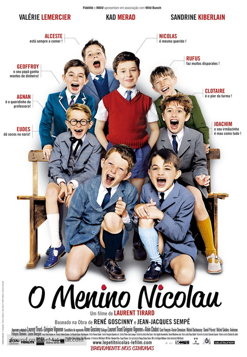 Le petit Nicolas - Portuguese Movie Poster
