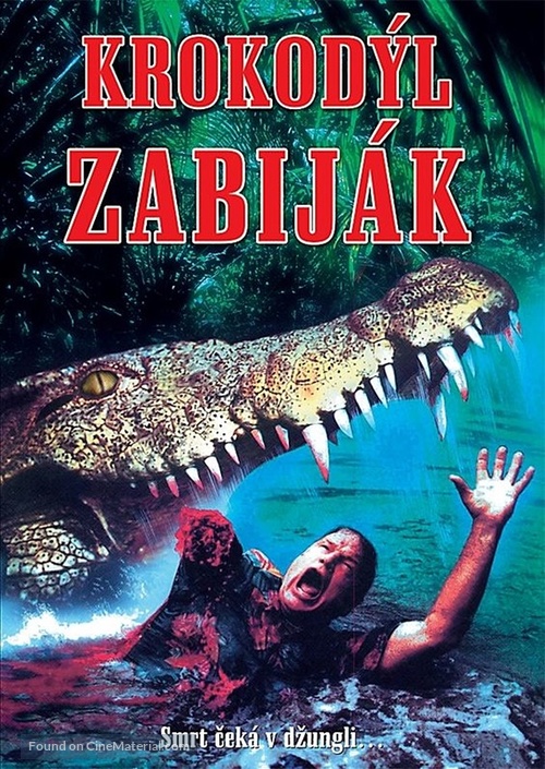 Il fiume del grande caimano - Czech VHS movie cover