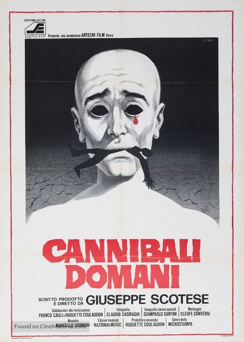 Cannibali domani - Italian Movie Poster