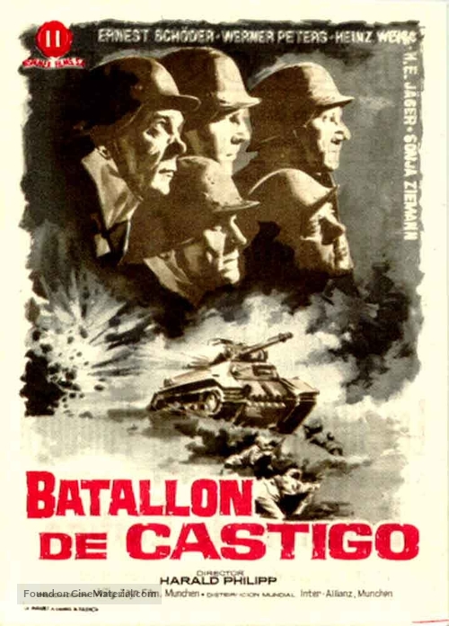 Strafbataillon 999 - Spanish Movie Poster
