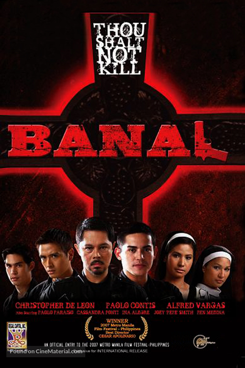 Banal - Philippine Movie Poster