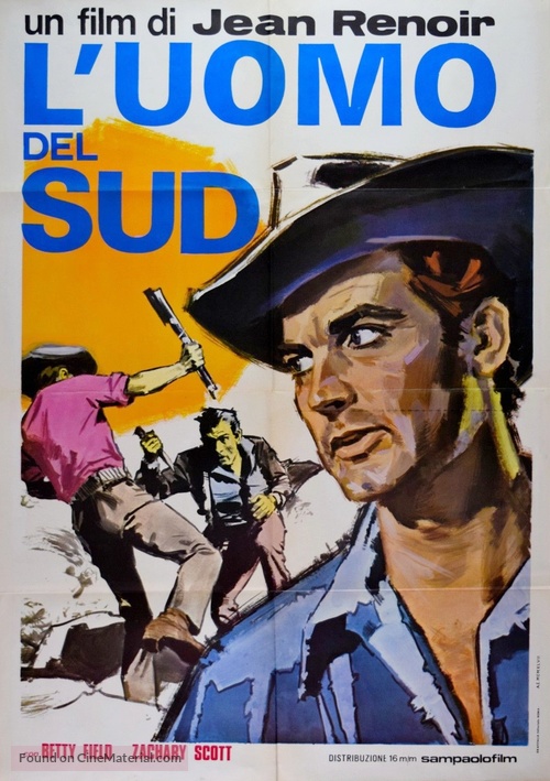 The Southerner - Italian Movie Poster