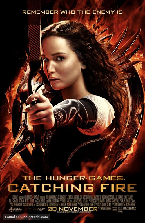 The Hunger Games: Catching Fire - Dutch Movie Poster