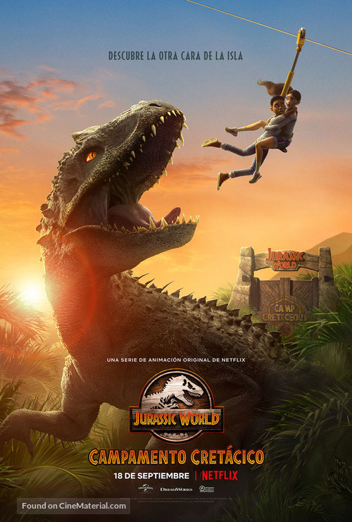 &quot;Jurassic World: Camp Cretaceous&quot; - Spanish Movie Poster