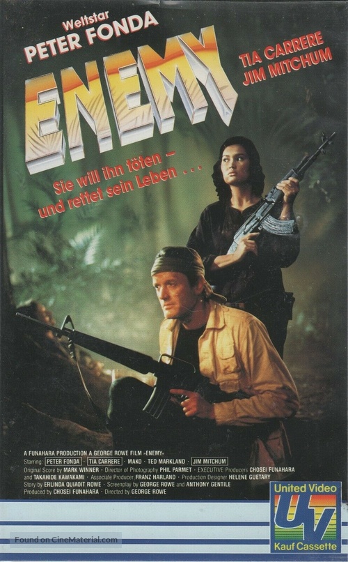 Fatal Mission - German VHS movie cover