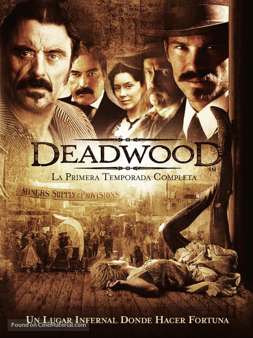 &quot;Deadwood&quot; - Argentinian DVD movie cover