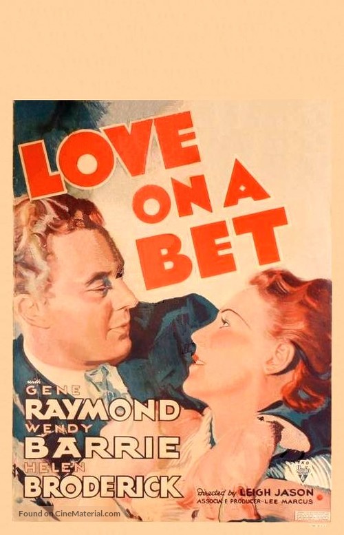 Love on a Bet - Movie Poster