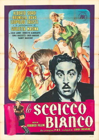 Lo sceicco bianco (1952) Italian movie poster Lo sceicco bianco (1952) Italian movie poster